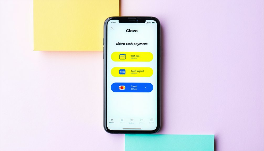glovo payment methods options