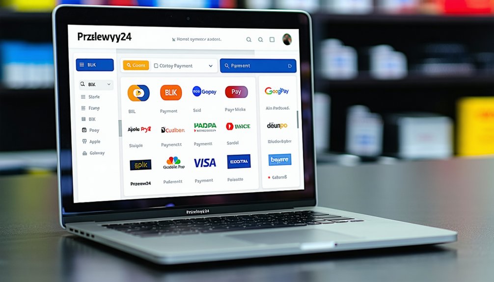 przelewy24 payment method stores